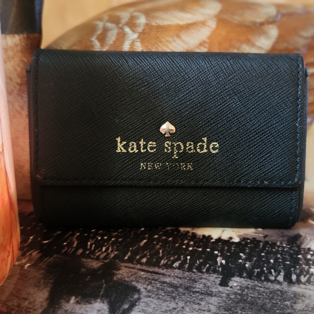 Kate Spade Leather Business Card Holder/Wallet